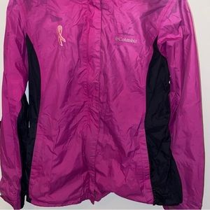 Columbia Breast Cancer Awareness Rain Jacket